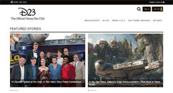 Desktop Screenshot of d23.com