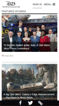 Mobile Screenshot of d23.com